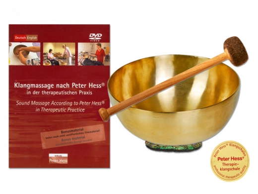 Universal Singing Bowl Set with DVD Therapeutic Use
