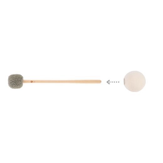 Felt Ball for ollihess Profi Gong Mallet M70