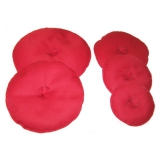 Kissen Set rot 10-22