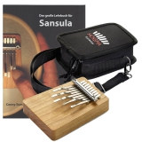 Kalimba 9 with bag and textbook