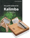 Set: Kalimba 17 mit Lehrbuch