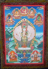 Lokeswora with Pancha Buddha